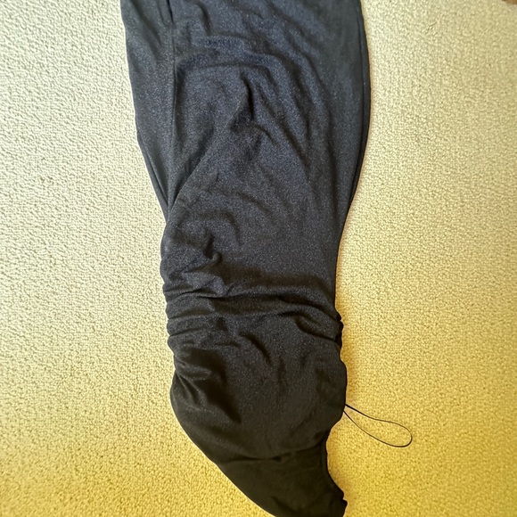 Petal and pup marquee black shimmer midi dress size small asymmetrical - Picture 7 of 9